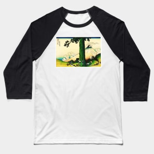 Mishima Pass in Kai Province Digitally enhanced Baseball T-Shirt